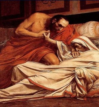 La muerte de Tiberio, de Jean Paul Laurens